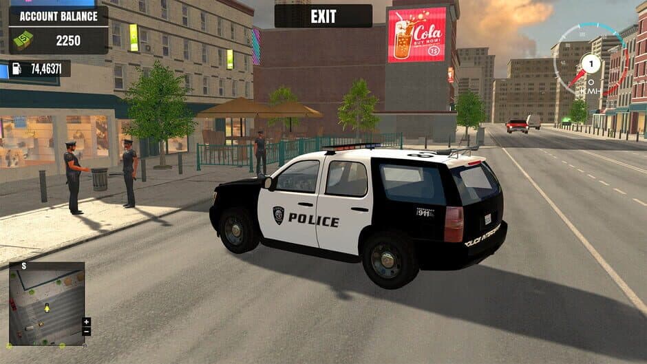 Скриншот 1 из Police Car SUV Simulator