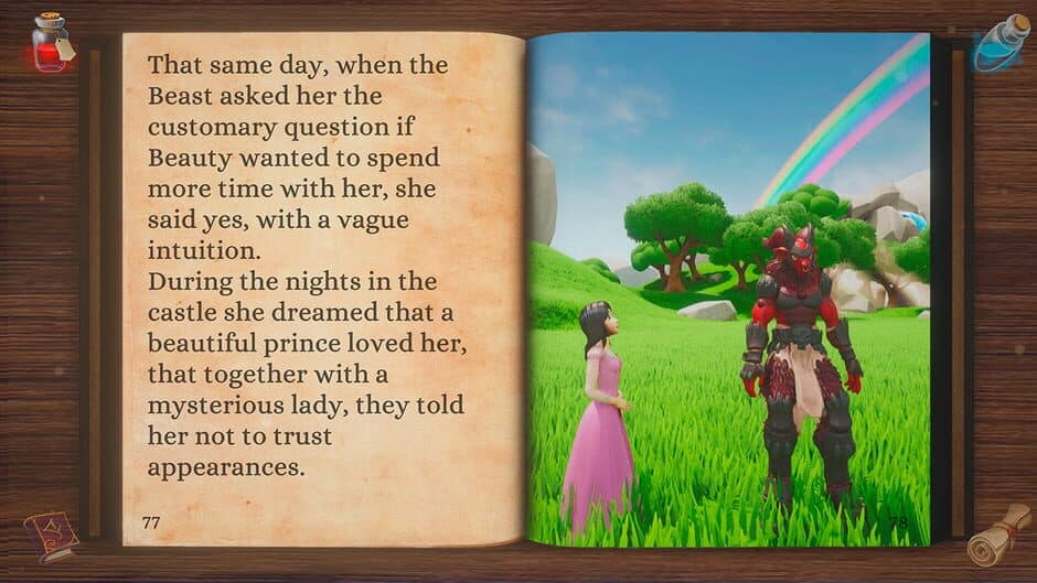Скриншот 6 из Beauty and The Beast: Interactive Book