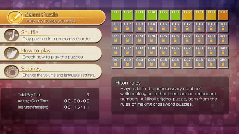 Скриншот 5 из Puzzle by Nikoli S Hitori