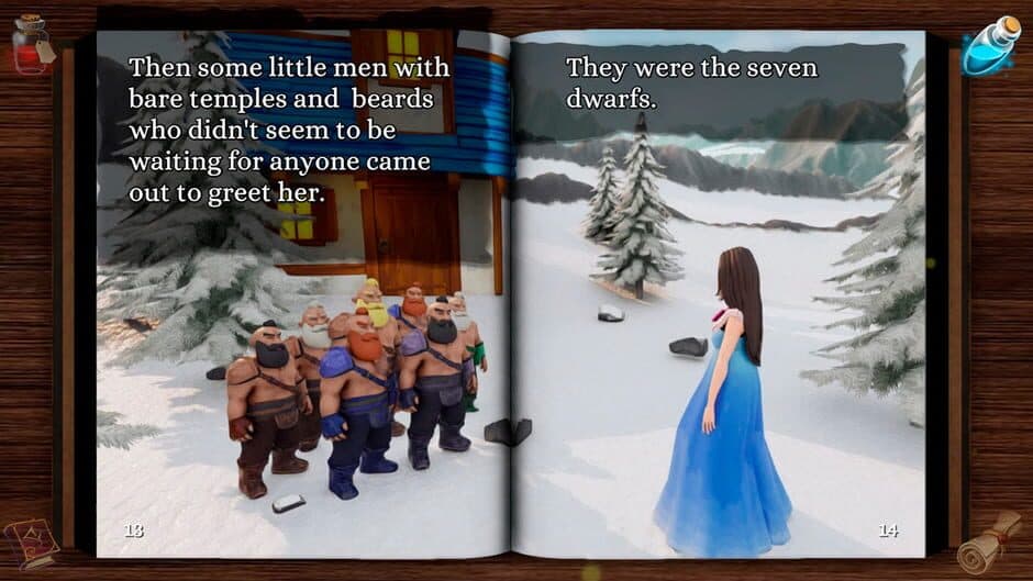 Скриншот 1 из Snow White: Interactive Book