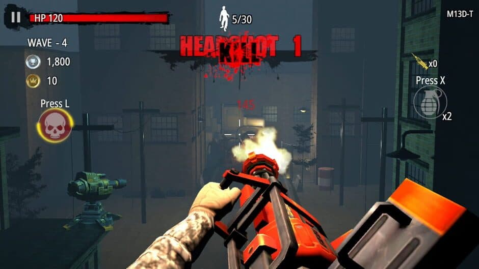 Скриншот 3 из Zombie Hunter: D-Day