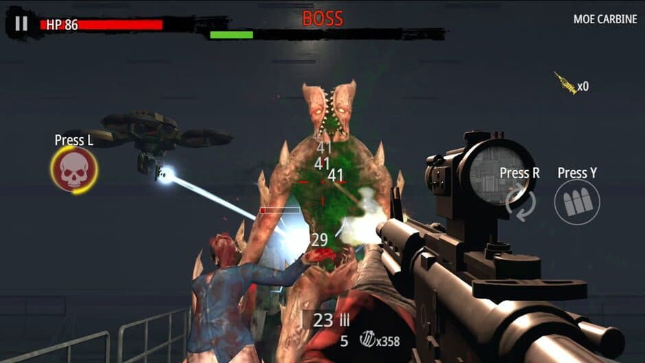 Скриншот 4 из Zombie Hunter: D-Day