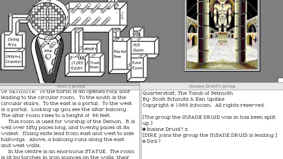 Скриншот 3 из Quarterstaff: The Tomb of Setmoth