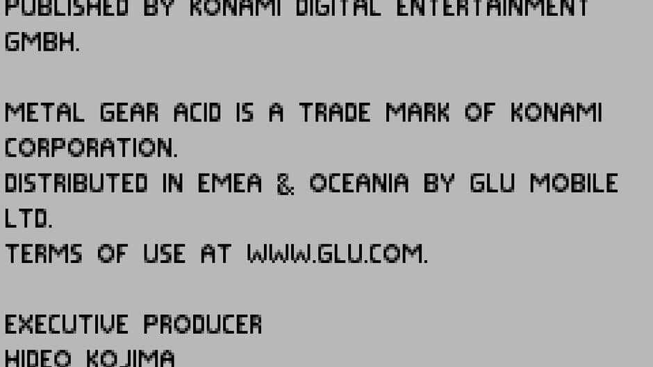 Скриншот 9 из Metal Gear Acid: Mobile 3D
