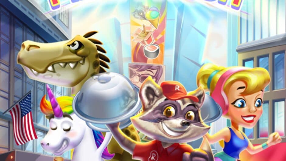 Скриншот 2 из Raccoon Pizza Rush