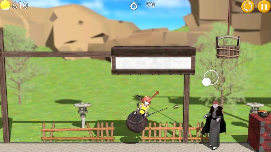Скриншот 2 из Touhou Kosuzu no Butsuri Game!