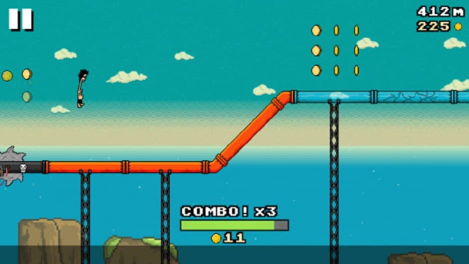Скриншот 1 из 8-Bit Waterslide