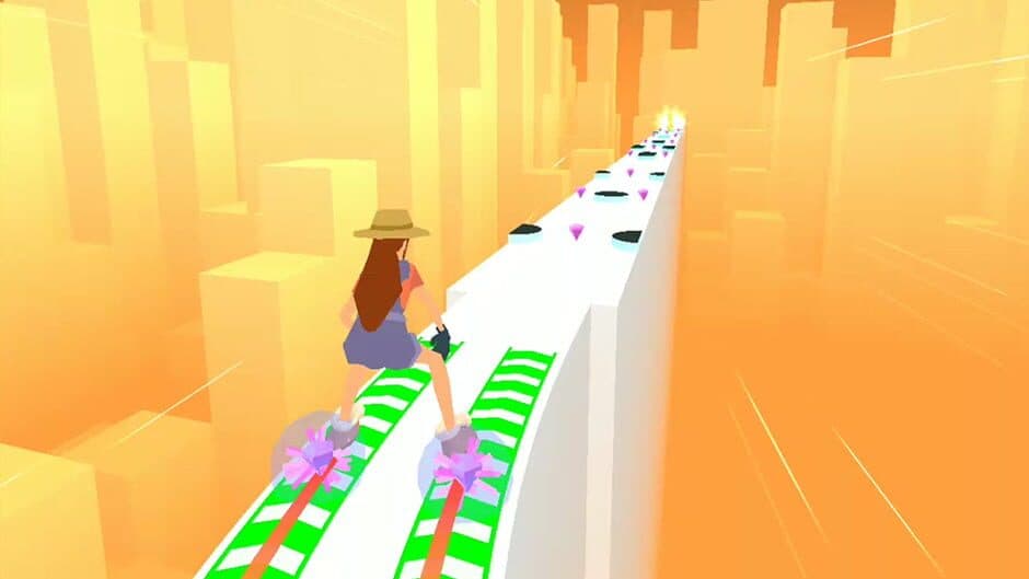 Скриншот 3 из Sky Roller: Rainbow Skating