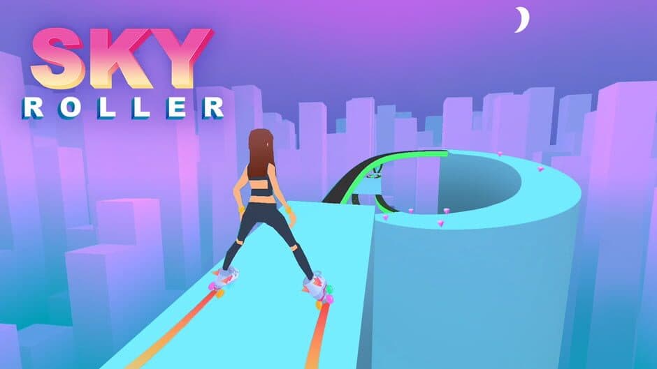 Скриншот 6 из Sky Roller: Rainbow Skating