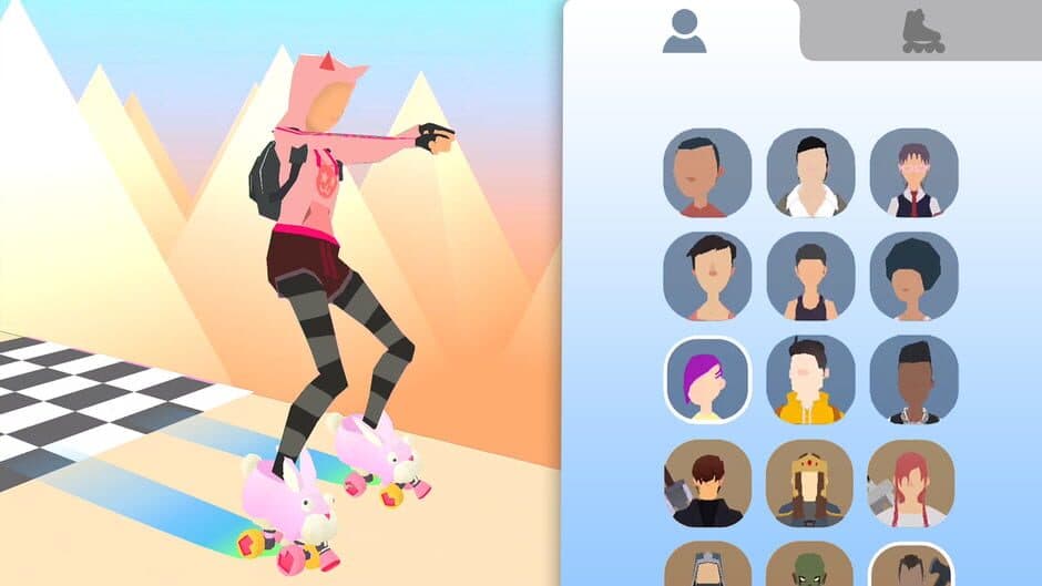 Скриншот 7 из Sky Roller: Rainbow Skating