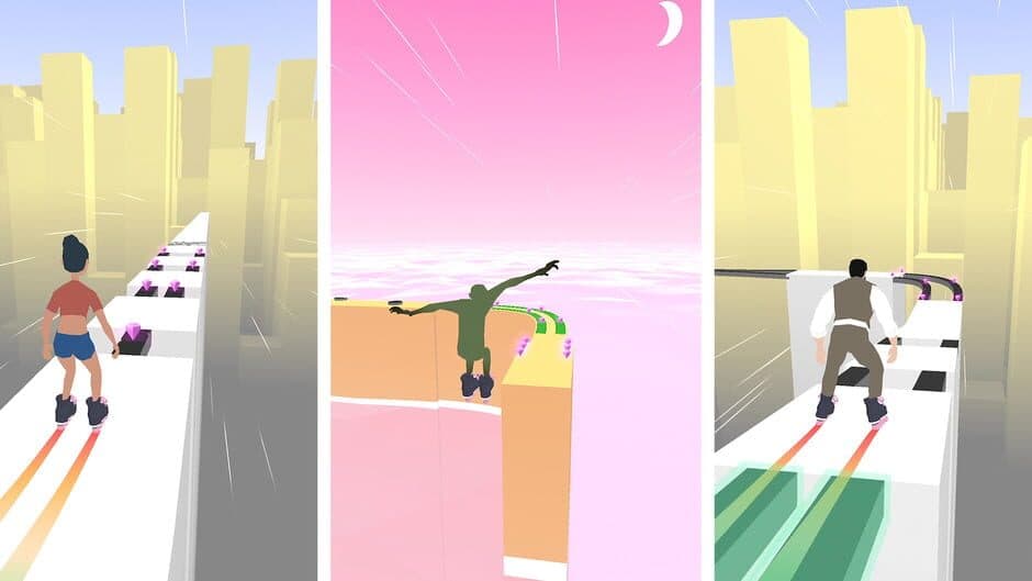 Скриншот 8 из Sky Roller: Rainbow Skating