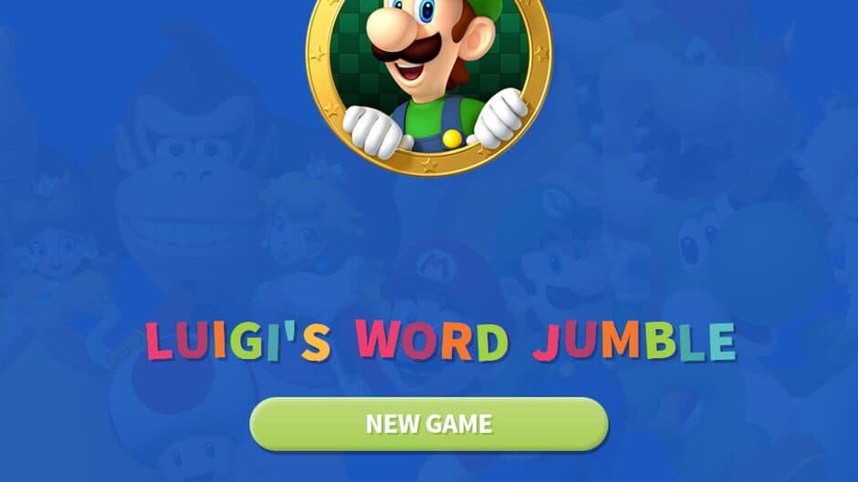 Скриншот 1 из Luigi's Word Jumble