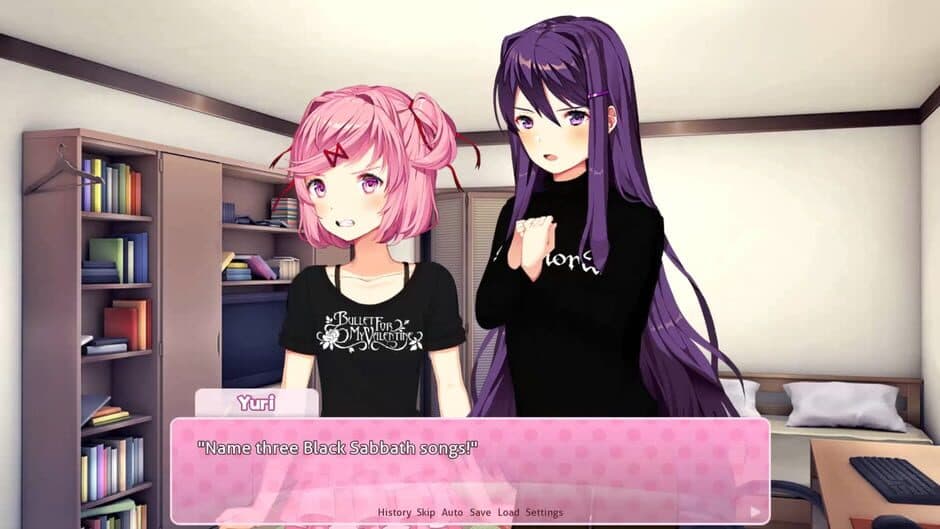 Скриншот 1 из Doki Doki Metal Club