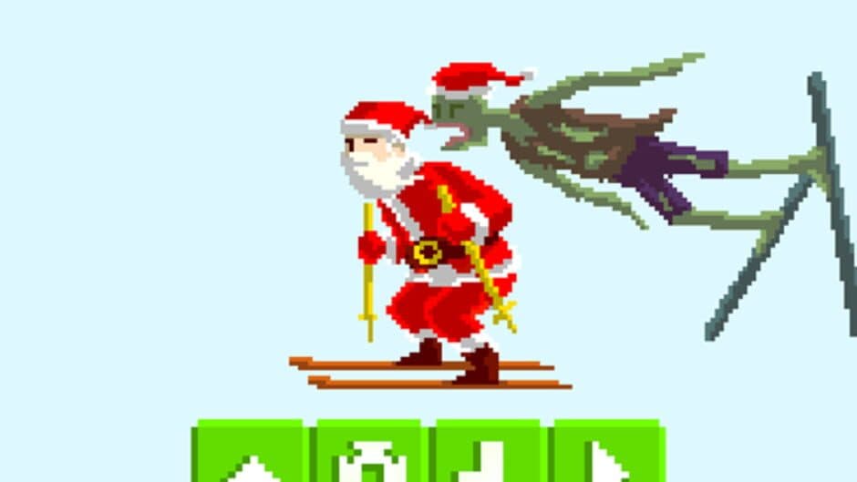 Скриншот 1 из Santa Ski vs. Zombies Ski