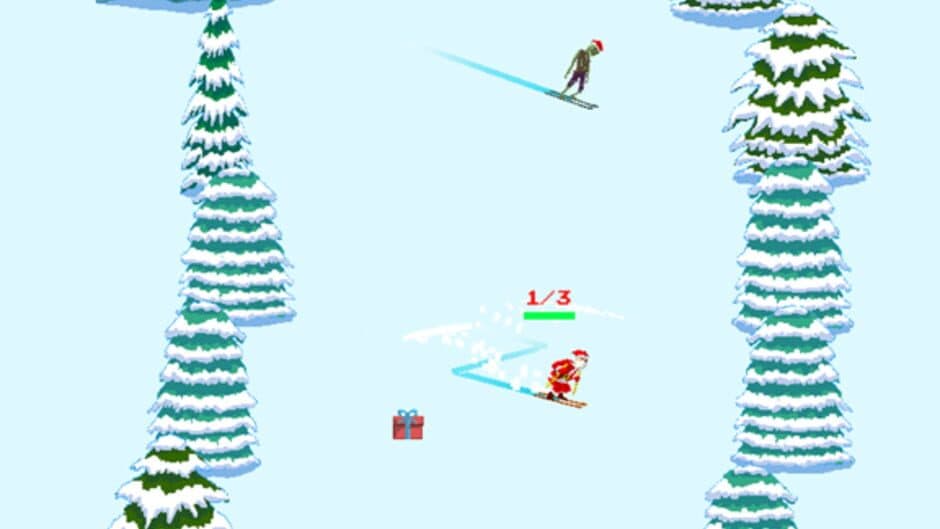 Скриншот 2 из Santa Ski vs. Zombies Ski