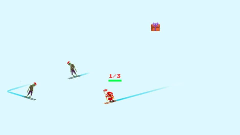 Скриншот 5 из Santa Ski vs. Zombies Ski