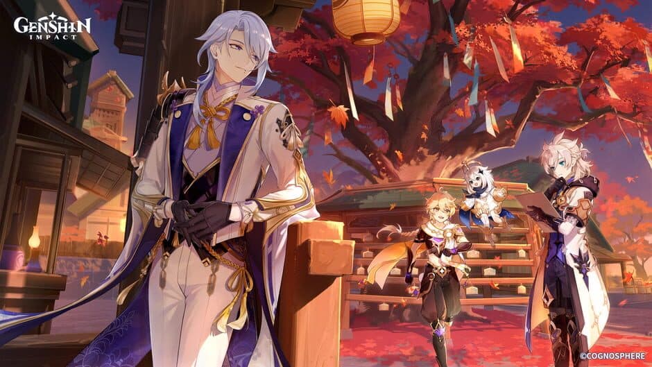 Скриншот 1 из Genshin Impact: Zephyr of the Violet Garden