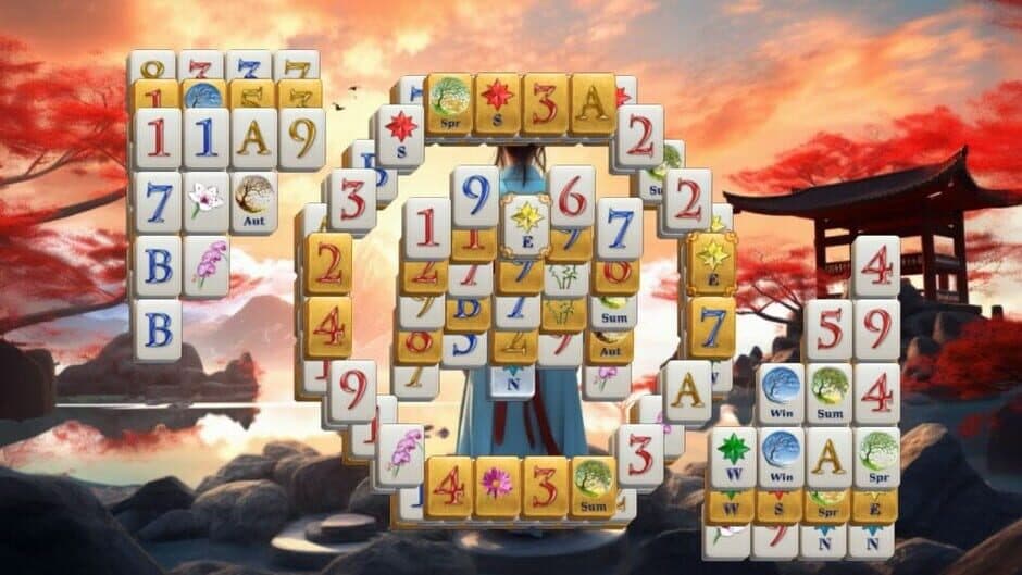 Скриншот 2 из Rising Sun Mahjong