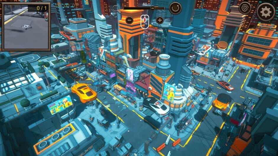 Скриншот 1 из Hidden SciFi City Top-Down 3D