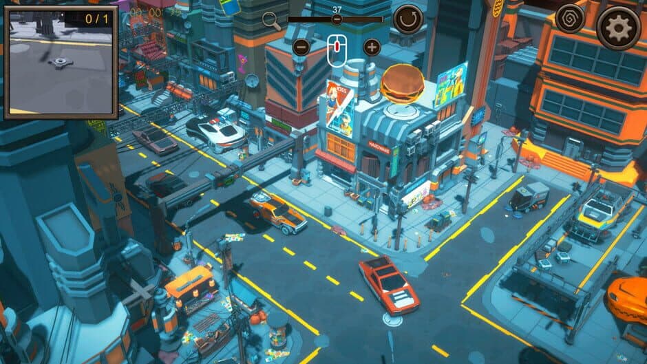 Скриншот 5 из Hidden SciFi City Top-Down 3D