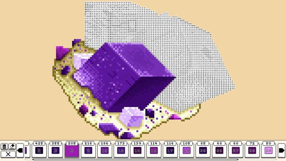 Скриншот 2 из Coloring Pixels: Gems and Minerals Pack