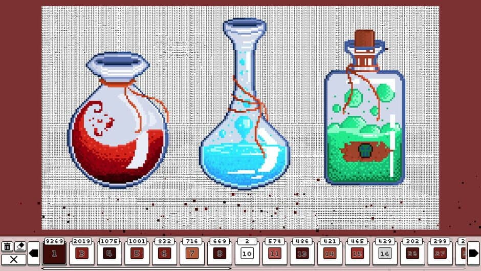 Скриншот 2 из Coloring Pixels: Halloween 4 Pack