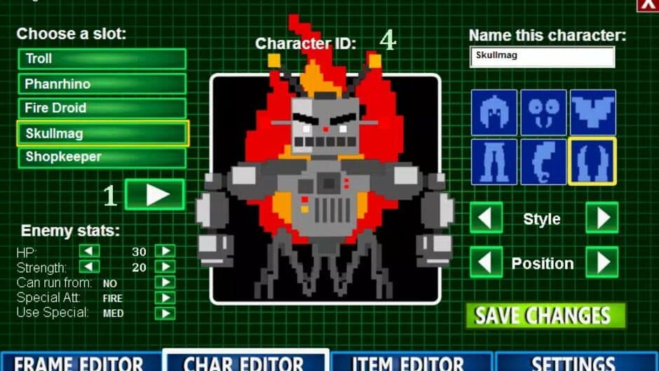 Скриншот 2 из 8-Bit RPG Creator