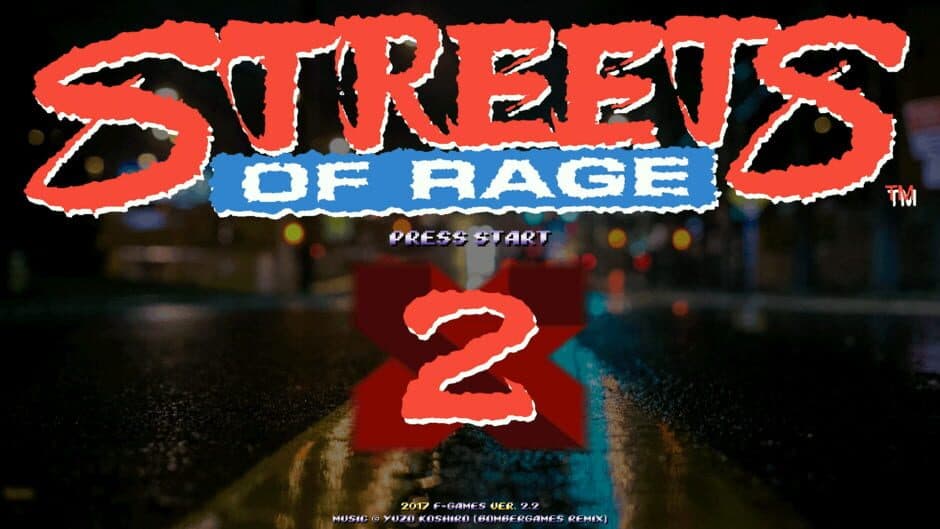 Скриншот 1 из Streets of Rage 2X