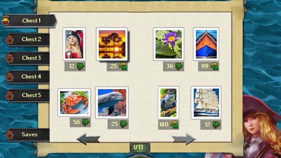 Скриншот 3 из Pirate Jigsaw 2