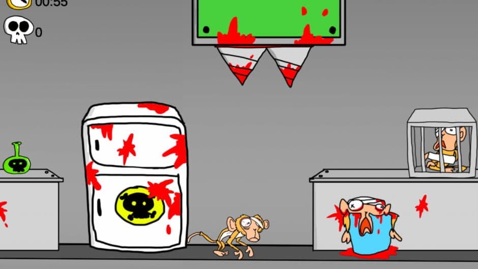 Скриншот 1 из Monkey Fright