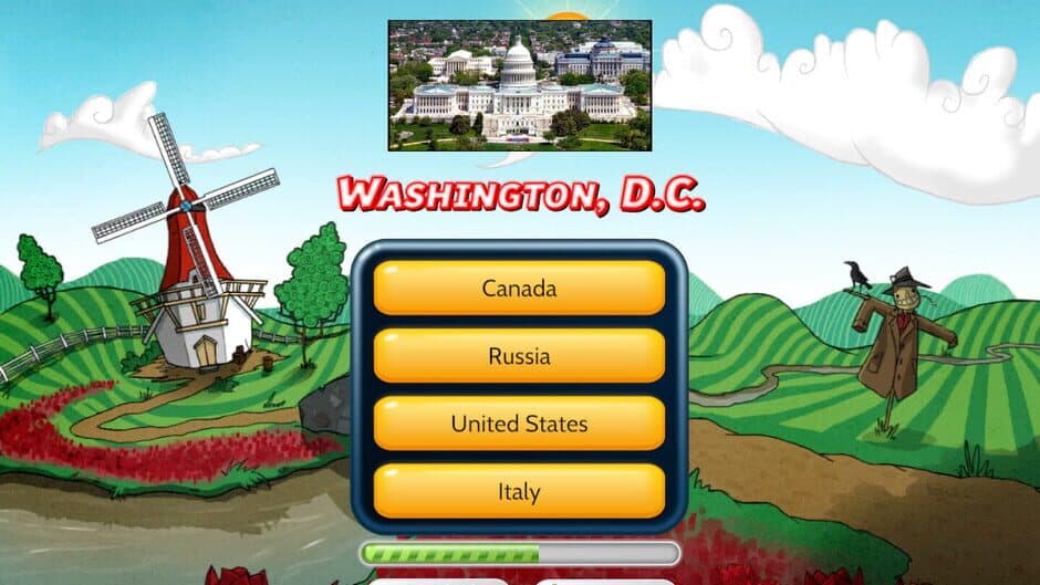 Скриншот 1 из Capitals Quizzer: Countries Mode