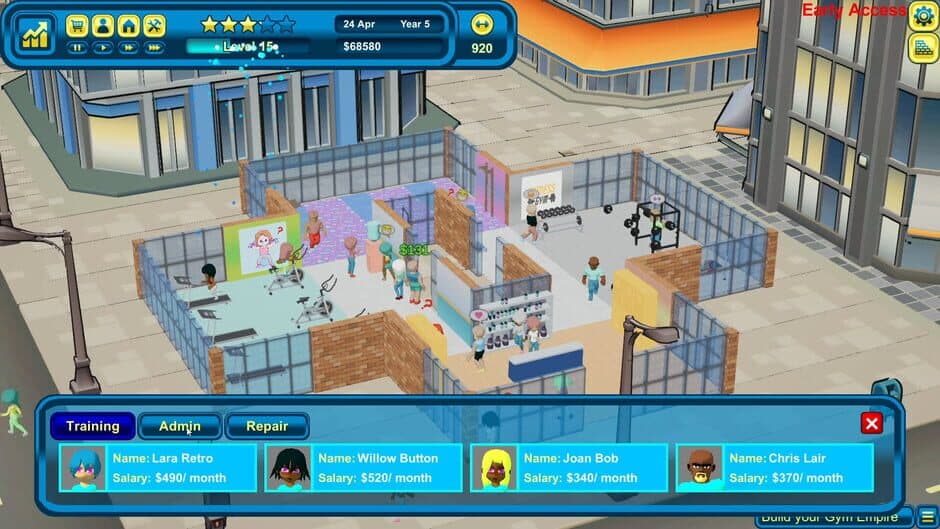 Скриншот 3 из Gym Empire
