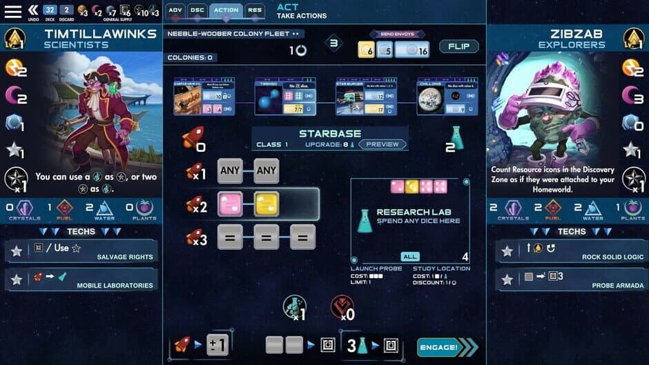Скриншот 2 из One Deck Galaxy