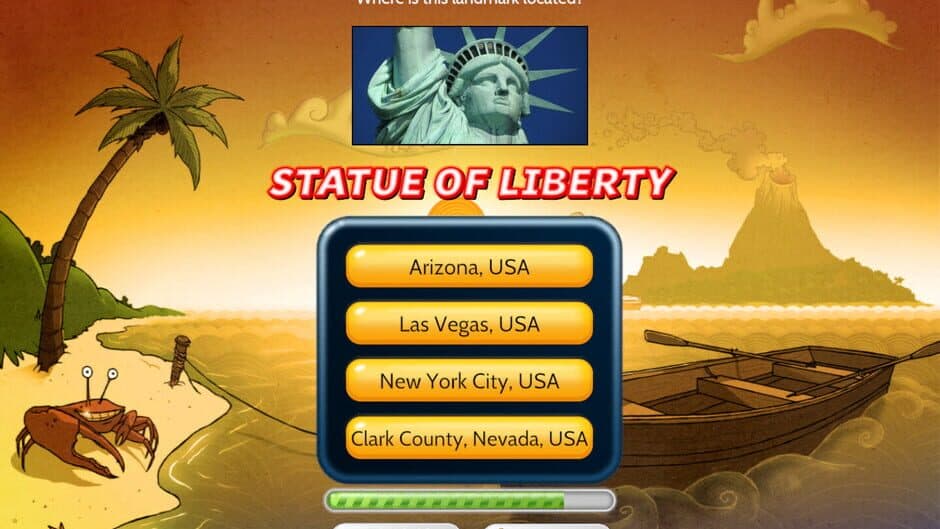 Скриншот 1 из Capitals Quizzer: Landmarks Mode