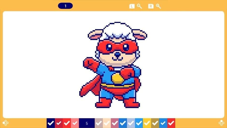 Скриншот 2 из Pixel Paint 2: Deluxe Edition