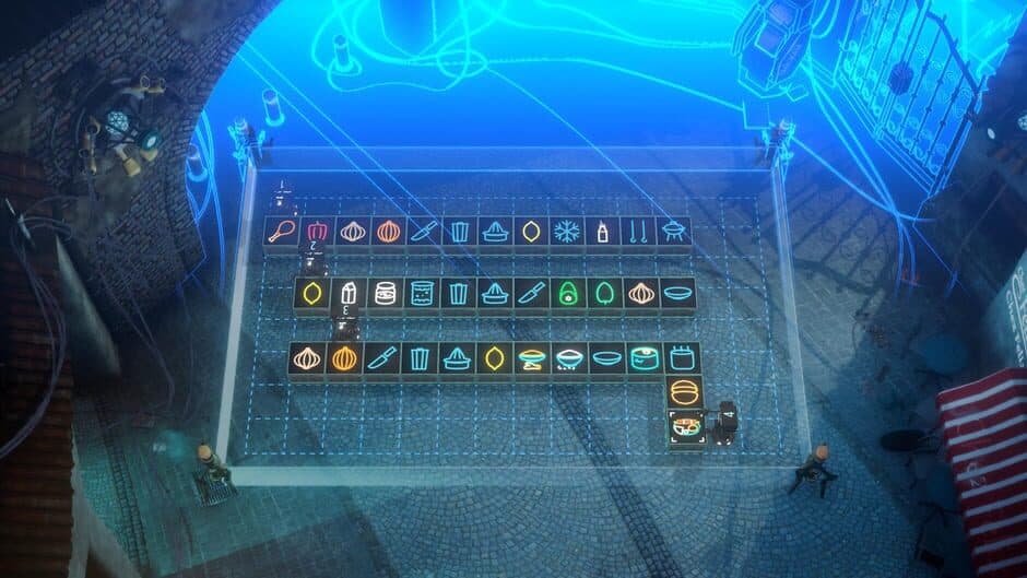 Скриншот 2 из Neon Noodles: Cyberpunk Kitchen Automation