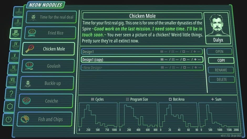 Скриншот 4 из Neon Noodles: Cyberpunk Kitchen Automation