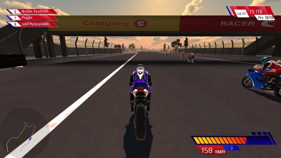 Скриншот 3 из Moto Racer Simulator GT Games