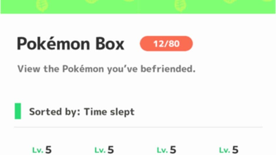 Скриншот 6 из Pokémon Sleep