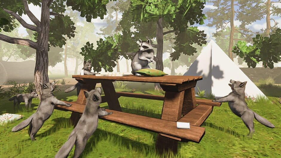 Скриншот 4 из Raccoon Adventure