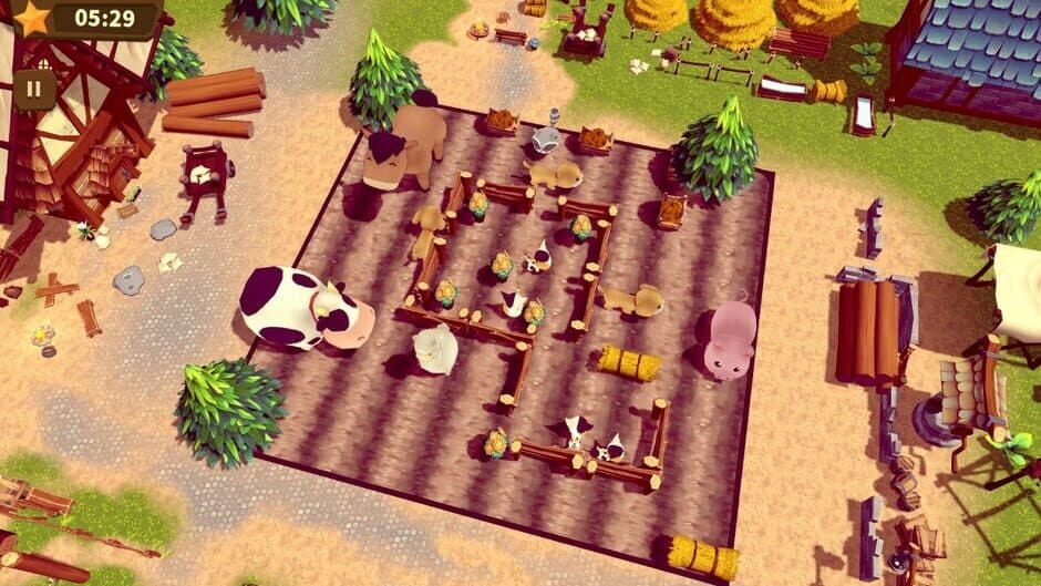 Скриншот 1 из Animal Farm Parking