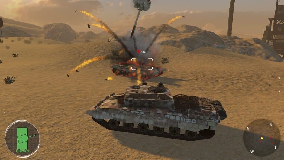 Скриншот 12 из World of Machines: Tanks War Operation