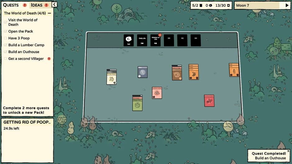 Скриншот 2 из Stacklands: Cursed Worlds