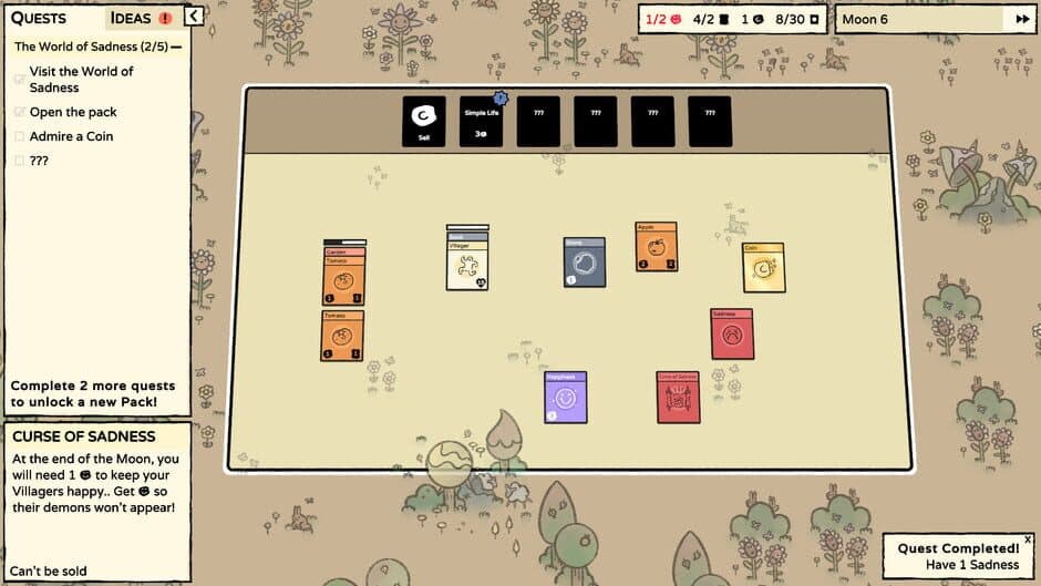 Скриншот 5 из Stacklands: Cursed Worlds