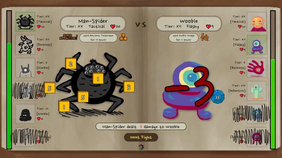 Скриншот 7 из Doodle Dice Monsters