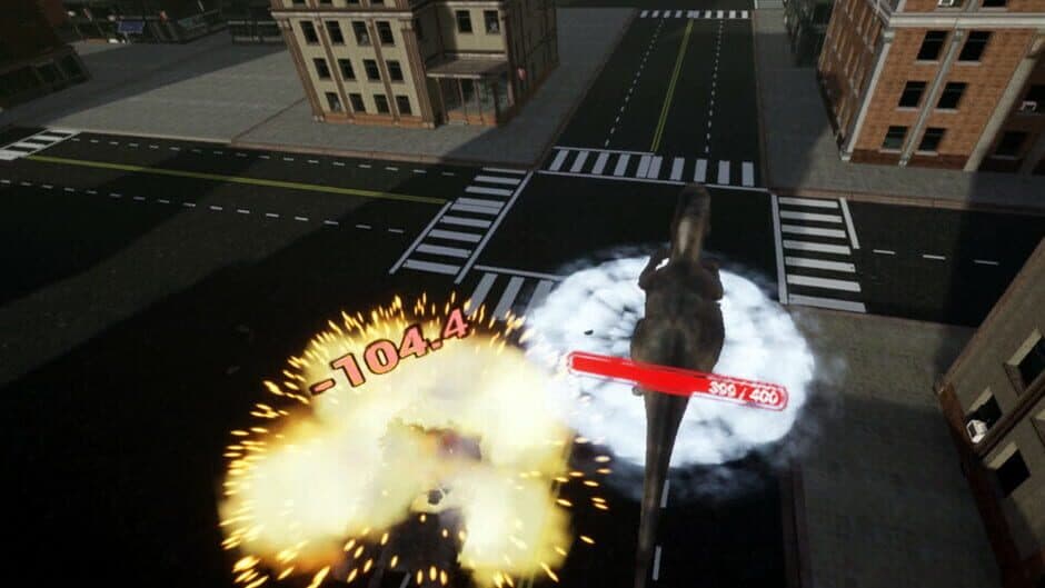 Скриншот 2 из VR Dinosaur City War