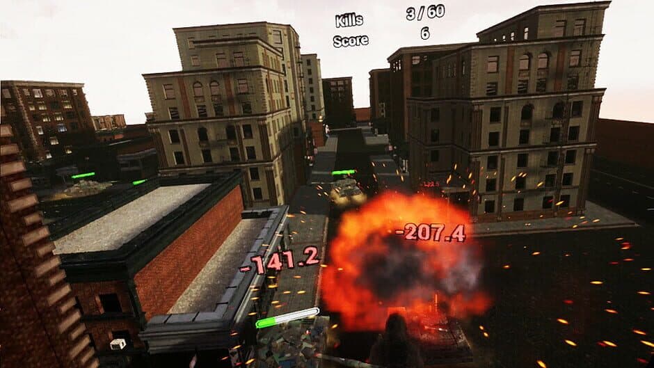 Скриншот 3 из VR Dinosaur City War