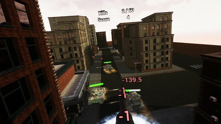 Скриншот 4 из VR Dinosaur City War