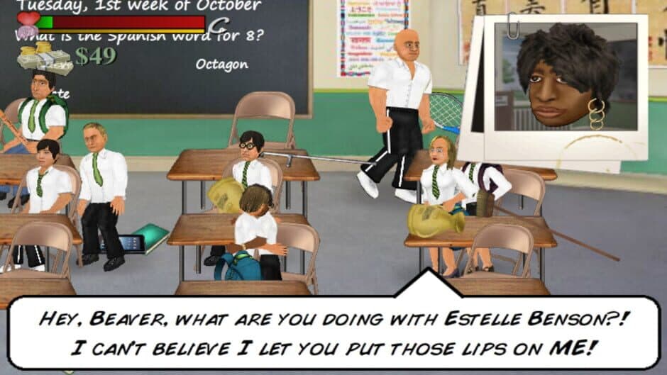 Скриншот 1 из School Days