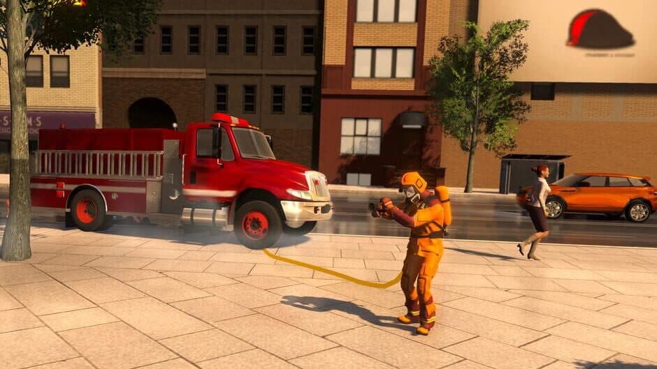 Скриншот 3 из Firefighter Simulator 911: Car Fire Truck Driver